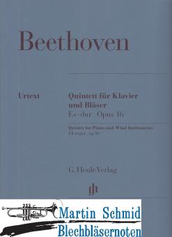 Klavierquintett op. 16 (Hr.Ob.Klar.Fag.Klav) (henle) 