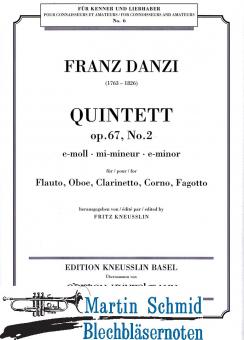 Quintett op.67/2 e-moll 