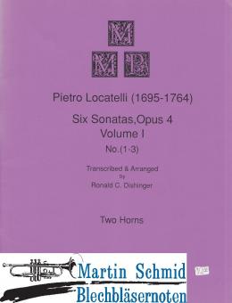 6 Sonatas op.4 Vol.1 