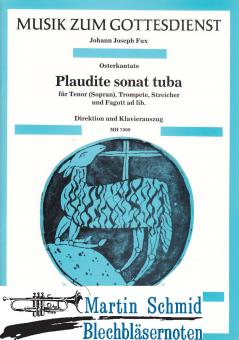 Plaudite sonat tuba - Osterkantate (Hohe Stimme.Trp.Streicher.Fag ad lib) 