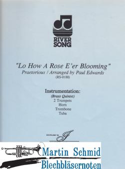 Lo! How A Rose E`re Blooming 