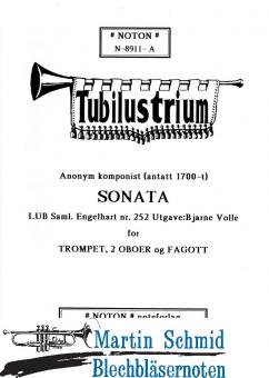 Sonate D-Dur (Trp.2Ob.Fag) (Partitur+Stimmen) 