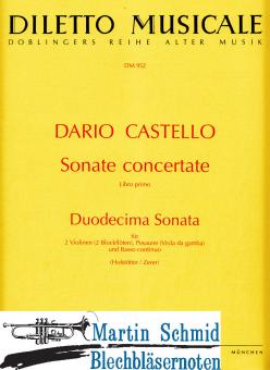 Duodecima Sonata in a (2Vl.2Blockfl.Pos.Bc) 