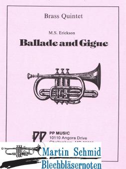 Ballade and Gigue 