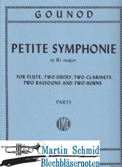 Petit Symphonie in B-Dur (Fl.2Ob.2Klar.2Hr.2Fag) Stimmen 