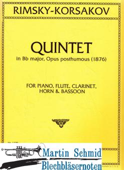 Quintett B-Dur (Fl.Klar.Fag.Hr.Klav) 