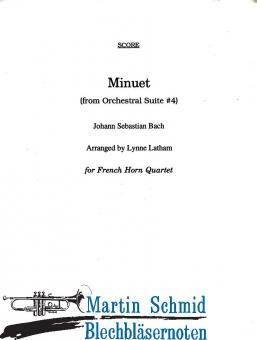 Minuet from Orchestral Suite Nr.4 