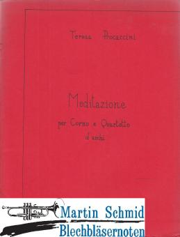 Meditazione (Streichquartett) 