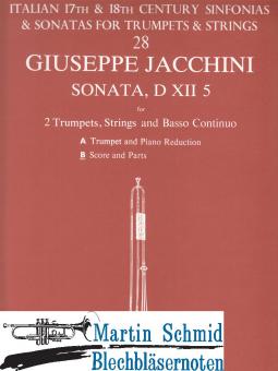 Sonata D XII/5 (Trp.Str.Bc)  (Musica Rara Antiquarisch) 