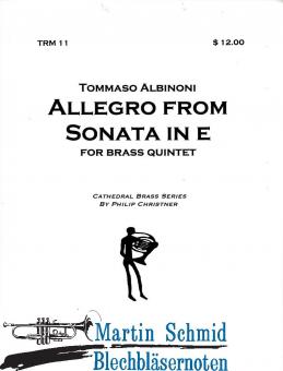 Allegro from Sonata 