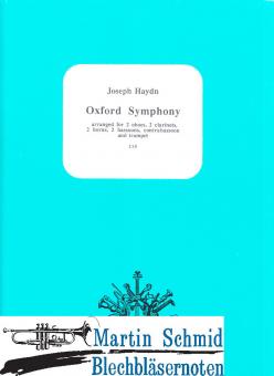 Oxford Symphony (2Ob.2Klar.2Hr.2Fag.Kb.Trp) 