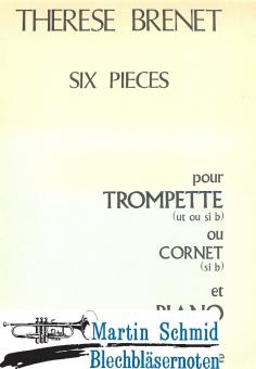 6 Pieces pour trompette et cornet 