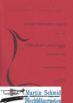 Präludium und Fuge c-moll BWV 885 (Stimmen) 