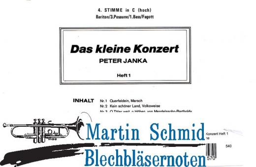 Das kleine Konzert Heft 1 (4.Stimme Posaune) 