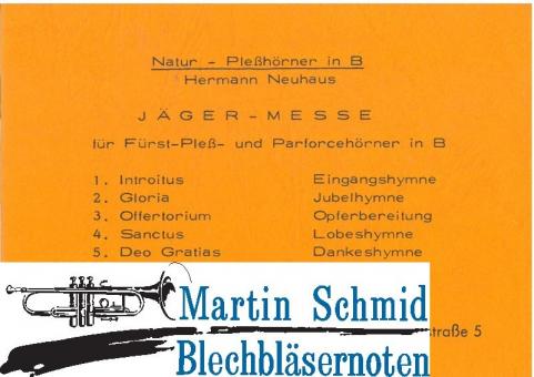 Jägermesse (Stimmheft Naturpleßhorn) 