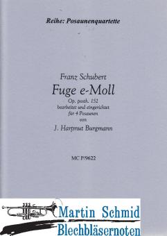 Fugue e-moll op.152 