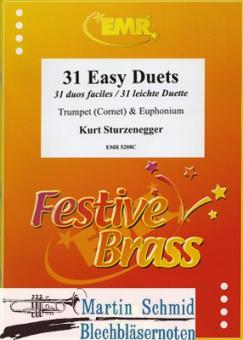 31 Duos faciles (Trp in B.Euph) 