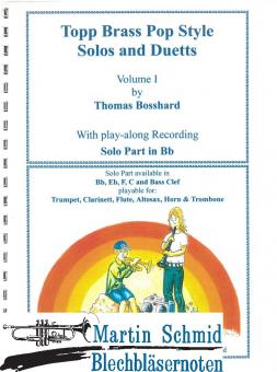 Topp Brass Pop Style Solos and Duets Vol. 1 