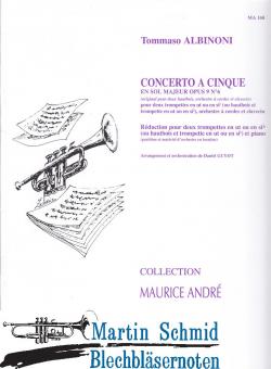 Concerto a cinque G-Dur op.9 Nr.6 
