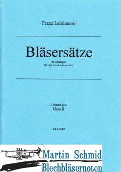 Bläsersätze zu Fronleichnam (3.Stimme Horn in Es) 