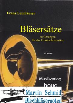 Bläsersätze zu Fronleichnam (4.Stimme Tuba) 