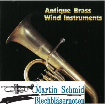 Antique Brass Wind Instruments 