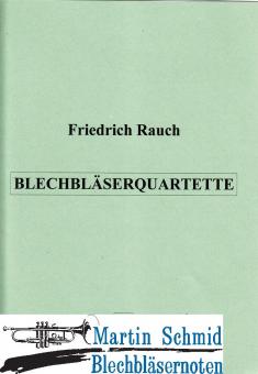 Blechbläserquartette - Sammlung mit vier volkstümlichen Stücken 