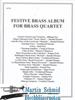 Festive Brass Album (Partitur) 