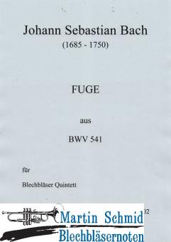 Fuge BWV 541 