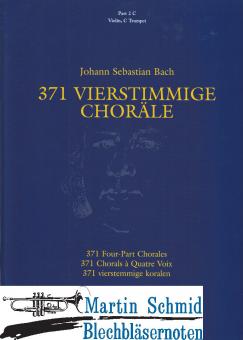 371 Vierstimmige Choräle (2 Stimme Trp in C) 