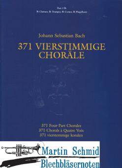 371 Vierstimmige Choräle (2 Stimme Trp in B) 