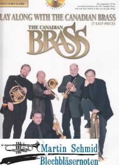 Play Along With The Canadian Brass (mit Begleit-CD) 17 Easy Pieces (Partitur) 
