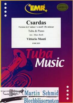 Csardas (Tuba in C - Baß-Schlüssel)(c-moll) 