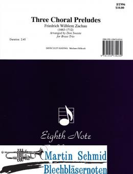 Three Choral Preludes (111) 