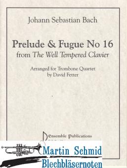 Prelude and Fugue No. 16 from "The Well Tempered Clavier" 