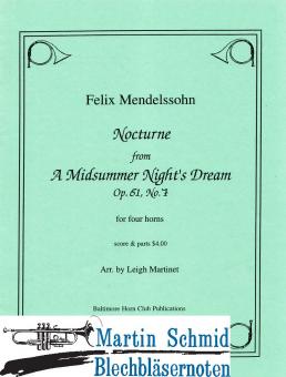 Nocturne from Midsummer Nights Dream 