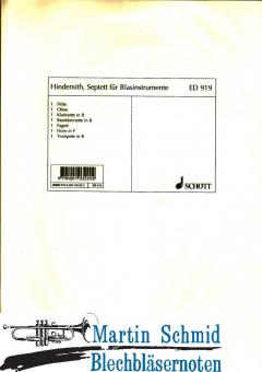 Septett (Trp.Hr.Fl.Ob.Klar.BassKlar.Fag) (Stimmen) 