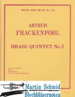 Brass Quintet Nr.2 (211.01;212) 