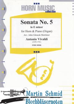 Sonata Nr.5 e-moll 