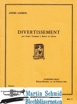 Divertissement (Partitur) 