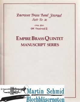 American Brass Band Journal Suite 3 