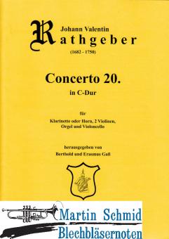 Concerto 20 C-Dur (Trp/Hr.2Vl.Bc) 