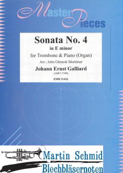 Sonata No. 4 e-moll 