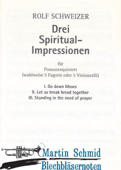 Drei Spiritual-Impressionen (5Pos)(SpP) 