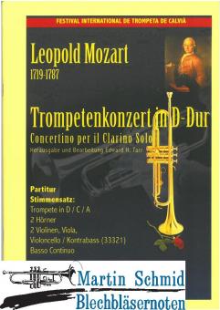 Konzert D-Dur (Streicher.2 Hörner.Bc) 