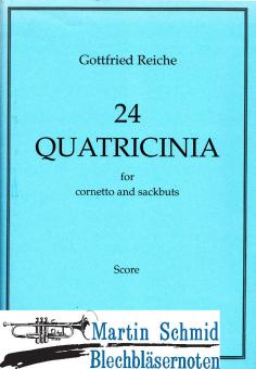 24 Quatricinia (Original Keys) 