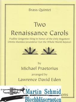 Two Renaissance Carols 