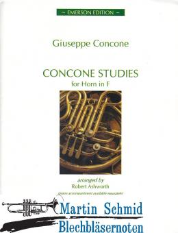 Concone Studies Hornstimme 