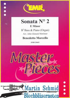 Sonata No 2 e-moll (Bb-Bass) 
