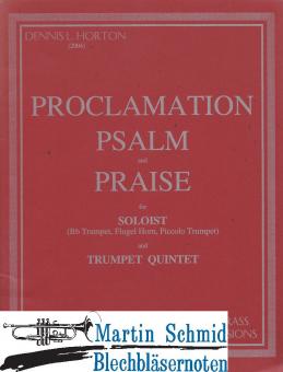 Proclamation, Psalm Praise (6Trp) 